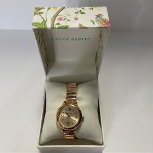 Laura Ashley Rose Gold Watch
